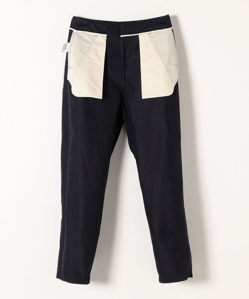 SHIPS any(シップス エニィ)の「SHIPS any:〈ウォッシャブル〉スマート カーゴ ロングパンツ◇(カーゴパンツ・レディース・ネイビー/カーキ・40/38/36)」の3枚目の写真