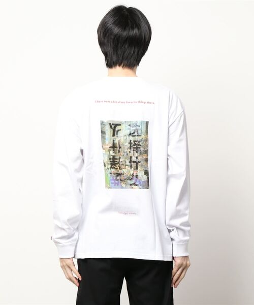 Poems フォトバックプリントロングスリーブｔシャツ