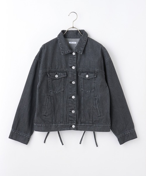 Honeys（ハニーズ）の「後レースアップGジャン（デニム