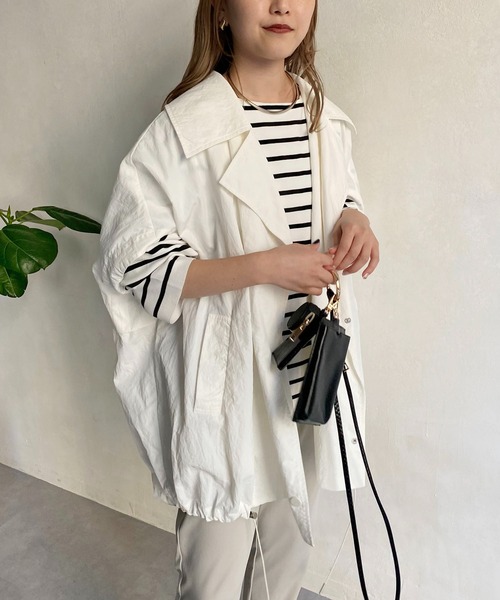 CAPRICIEUX LEMAGE ボンディングカシュクールプルオーバー ボンディングカシュクールプルオーバー | CAPRICIEUX LE'MAGE