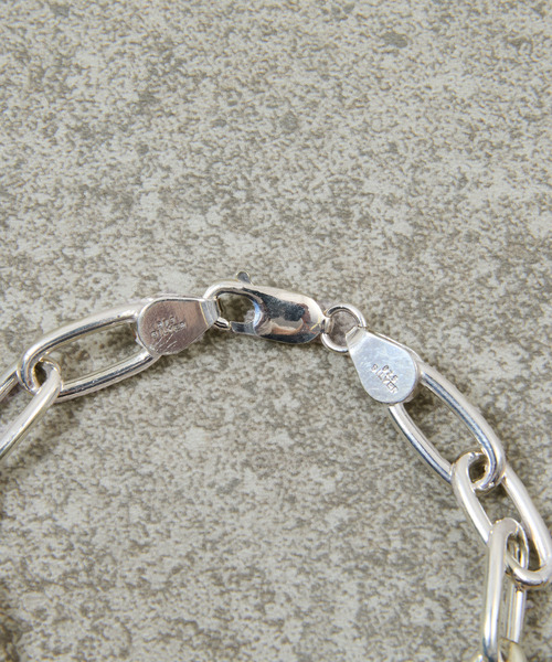 And A(アンドエー)の「And A アンドエー / Link chain bracelet アズキチェーンブレスレット オーバル シルバー925(ブレスレット・メンズ・シルバー・WOMENS/MENS)」の10枚目の写真