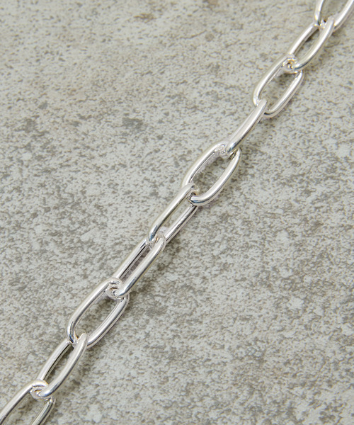 And A(アンドエー)の「And A アンドエー / Link chain bracelet アズキチェーンブレスレット オーバル シルバー925(ブレスレット・メンズ・シルバー・WOMENS/MENS)」の9枚目の写真