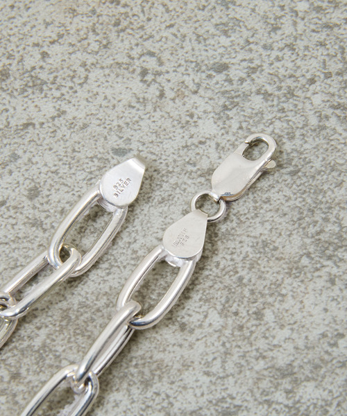 And A(アンドエー)の「And A アンドエー / Link chain bracelet アズキチェーンブレスレット オーバル シルバー925(ブレスレット・メンズ・シルバー・WOMENS/MENS)」の8枚目の写真