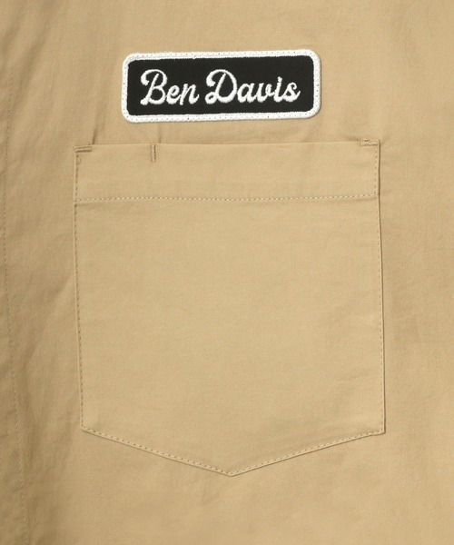 BEN DAVIS（ベンデイビス）の「BEN DAVIS/ベンデイビス オーバーサイズ バック刺繍 クレリック ワークシャツ（シャツ/ブラウス・メンズ・ホワイト/ブラック/ダークグリーン/ベージュ/ブルー系その他・M/L）」の22枚目の写真