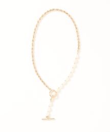 AVALON(U.Q)（アバロン）の「淡水パール＊ツイストチェーンマンテルネックレス（ネックレス）」