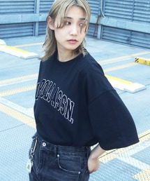 U.S. POLO ASSN. / ユーエスポロアッスン 別注 コラボ ビッグシルエット オーバーサイズ 半袖 Tシャツ