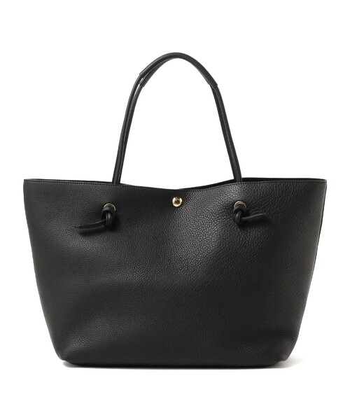BEAMS F(ビームスエフ)の「S.MANO / ROPE TOTE(トートバッグ・メンズ・ブラック/ダークブラウン・ONE SIZE)」の2枚目の写真