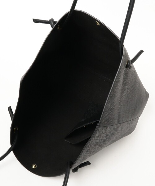 BEAMS F(ビームスエフ)の「S.MANO / ROPE TOTE(トートバッグ・メンズ・ブラック/ダークブラウン・ONE SIZE)」の4枚目の写真