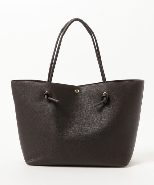 BEAMS F(ビームスエフ)の「S.MANO / ROPE TOTE(トートバッグ・メンズ・ブラック/ダークブラウン・ONE SIZE)」の6枚目の写真
