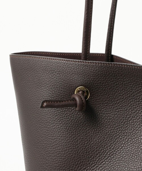 BEAMS F(ビームスエフ)の「S.MANO / ROPE TOTE(トートバッグ・メンズ・ブラック/ダークブラウン・ONE SIZE)」の8枚目の写真