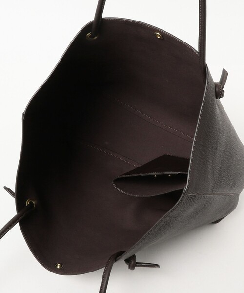 バッグ S.MANO ROPE TOTE S.MANO - ROPE TOTE イタリアンキップレザー × 真鍮 ロープハンドル