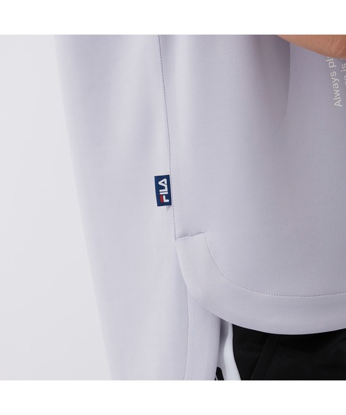 FILA GOLF(フィラゴルフ )の「FILA GOLF/フィラゴルフ ブランドロゴ オーバーサイズ半袖ミドラー/ゴルフウェア/レディース(その他トップス・レディース・ブラック/パープル・S/M/L)」の21枚目の写真