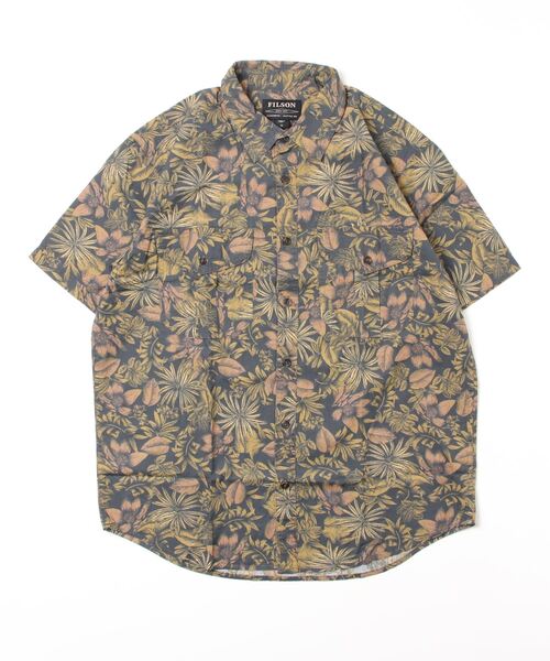 JACK & MARIE（ジャックアンドマリー）の「FILSON　#89134 ウォッシュドS/Sフェザークロスシャツ 80444511001（シャツ/ブラウス・メンズ・ブラウン系その他/ブルー系その他・M/L）」の9枚目の写真