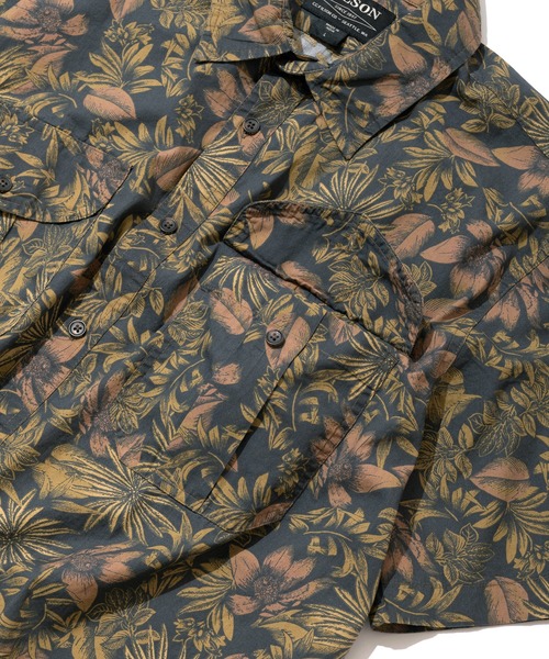 JACK & MARIE（ジャックアンドマリー）の「FILSON　#89134 ウォッシュドS/Sフェザークロスシャツ 80444511001（シャツ/ブラウス・メンズ・ブラウン系その他/ブルー系その他・M/L）」の8枚目の写真