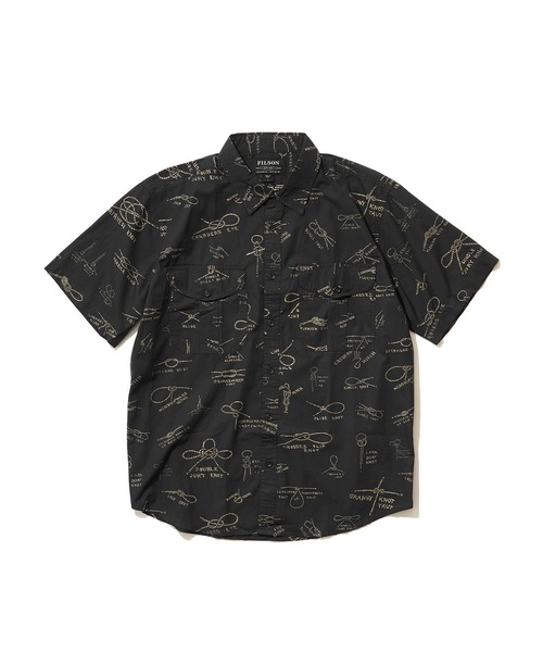JACK & MARIE（ジャックアンドマリー）の「FILSON　#89134 ウォッシュドS/Sフェザークロスシャツ 80444511001（シャツ/ブラウス・メンズ・ブラウン系その他/ブルー系その他・M/L）」の11枚目の写真
