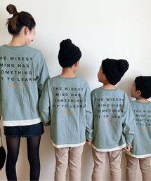 BREEZE by saori | /WEB限定 レイヤードTシャツ 【BREEZE by saori】(Tシャツ/カットソー)