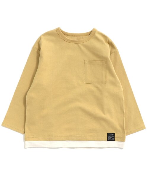 BREEZE by saori(ブリーズバイサオリ)の「/WEB限定 レイヤードTシャツ 【BREEZE by saori】(Tシャツ/カットソー・キッズ・ブラック/パープル/サックスブルー/オレンジ/イエロー・140/150/110/100/120/90/130)」の19枚目の写真