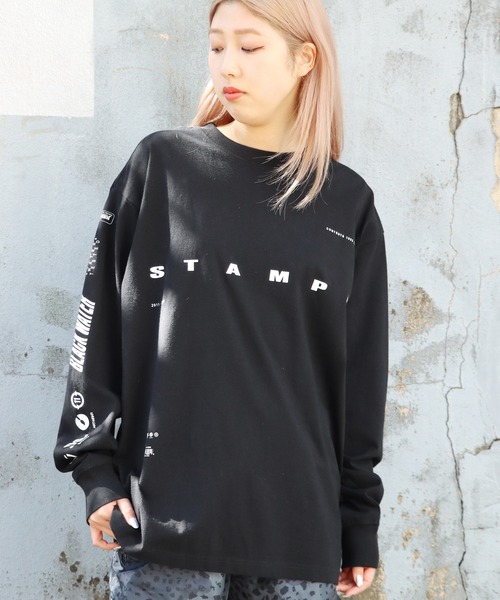 即 STAMPD スタンプド ダブルレイヤー リラックス ロンT STAMPD / スタンプド ダブル レイヤー リラックス ロング