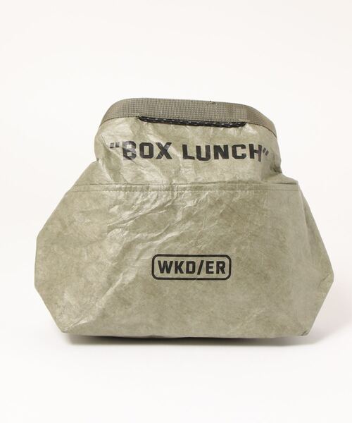 WEEKEND(ER)（ウィークエンダー）の「TY BOX LUNCH COOL BAG（エコバッグ/サブバッグ・レディース・オリーブ/グレー/ナチュラル・F）」の3枚目の写真