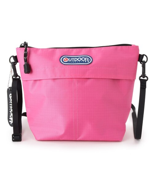 SHOO・LA・RUE（シューラルー）の「◆【コラボ】OUTDOOR PRODUCTSショルダーバッグ（ショルダーバッグ・レディース・ブラウン系4/グレー/ベージュ/カーキ系4/ブラック/ピンク系9・00）」の6枚目の写真