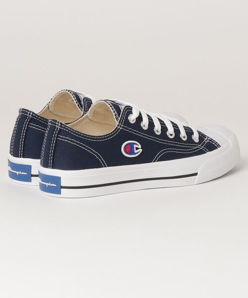 Champion(チャンピオン)の「チャンピオン CP LC004 CENTER CORT OX NAVY(スニーカー・メンズ・ネイビー・27.0cm/25.5cm/26.0cm/26.5cm/24.0cm/23.0cm/24.5cm/25.0cm/23.5cm/22.5cm)」の2枚目の写真