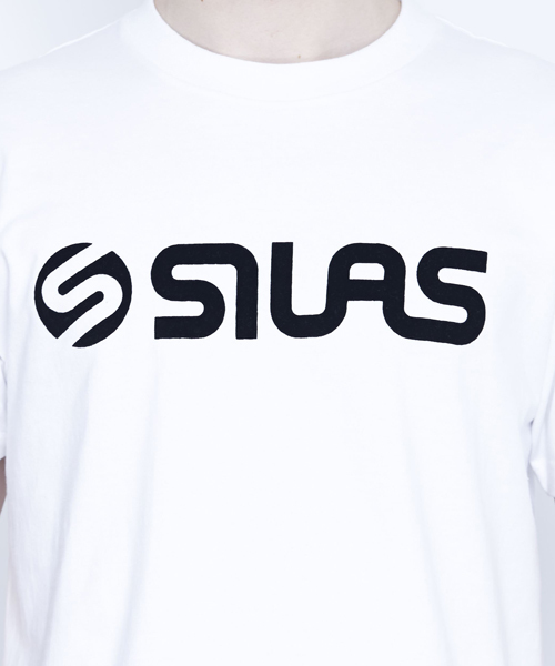 SILAS（サイラス）の「S/S TEE OLD LOGO FLOCKY（Tシャツ/カットソー・メンズ・ホワイト/ブラック/ネイビー・X-LARGE/MEDIUM/SMALL/LARGE）」の7枚目の写真