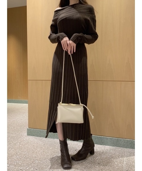 セール ブランド古着 ニットワンピース ワンピース Snidel スナイデル のファッション通販 Zozoused