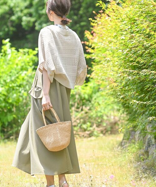 rps（アールピーエス）の「透かし柄ニットボレロ（カーディガン/ボレロ・レディース・ブラック/オフホワイト/ベージュ系その他/ベージュ/グリーン系その他/モカ・M/フリー）」の20枚目の写真