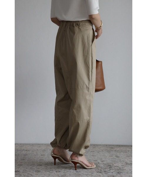 Bonjour Sagan（ボンジュールサガン）の「トレートべイカーパンツ（その他パンツ・レディース・ベージュ/オフホワイト・FREE）」の9枚目の写真