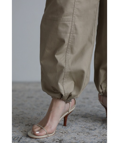 Bonjour Sagan（ボンジュールサガン）の「トレートべイカーパンツ（その他パンツ・レディース・ベージュ/オフホワイト・FREE）」の13枚目の写真