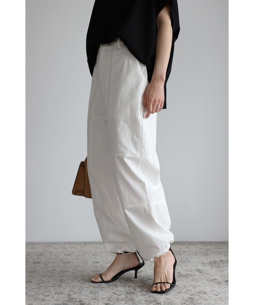 Bonjour Sagan（ボンジュールサガン）の「トレートべイカーパンツ（その他パンツ・レディース・ベージュ/オフホワイト・FREE）」の10枚目の写真