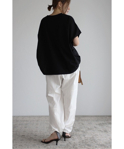 Bonjour Sagan（ボンジュールサガン）の「トレートべイカーパンツ（その他パンツ・レディース・ベージュ/オフホワイト・FREE）」の19枚目の写真