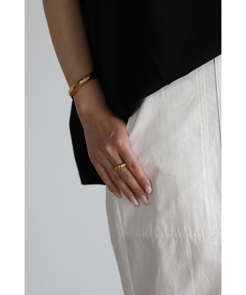 Bonjour Sagan（ボンジュールサガン）の「トレートべイカーパンツ（その他パンツ・レディース・ベージュ/オフホワイト・FREE）」の8枚目の写真