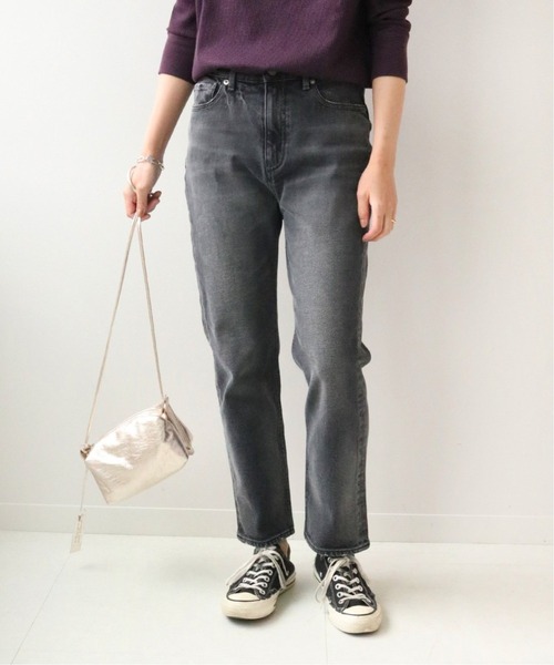 JOURNAL STANDARD relume(ジャーナルスタンダード レリューム)の「《追加2》ストレッチデニムテーパード(デニムパンツ・レディース・ブラック/グレー/ブルー・40/38/36/34)」の13枚目の写真