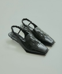 UNITED TOKYO | スクエアトゥバックストラップサンダル(サンダル)
