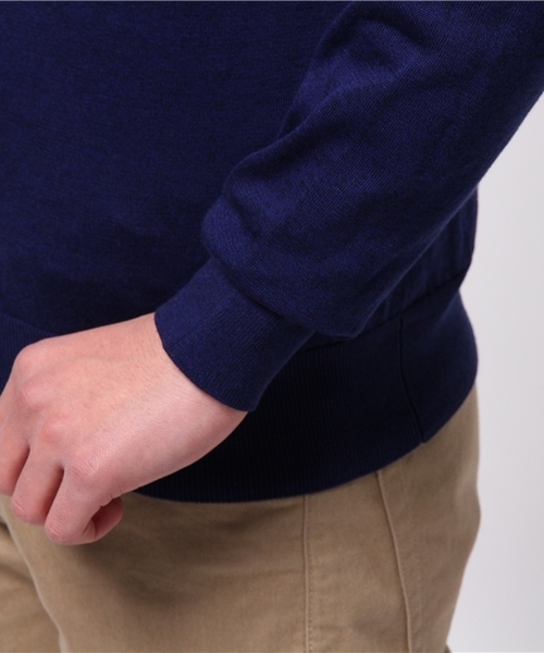 EDIFICE(エディフィス)の「◇16GG Vカーディガン(カーディガン/ボレロ・メンズ・グリーン/イエロー/ホワイト/ネイビー/ピンク・44/48/46)」の11枚目の写真