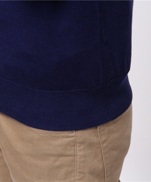 EDIFICE(エディフィス)の「◇16GG Vカーディガン(カーディガン/ボレロ・メンズ・グリーン/イエロー/ホワイト/ネイビー/ピンク・44/48/46)」の12枚目の写真