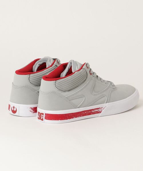 STAR WARS(スターウォーズ)の「DC SHOES × STAR WARS KALIS MID / ディーシー シューズ ×スターウォーズ カリス ミッド(スニーカー・メンズ・グレー・26.0cm/27.0cm/28.0cm)」の3枚目の写真