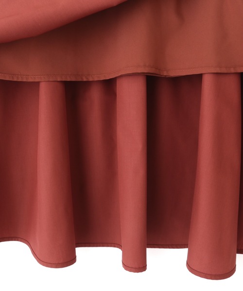 PROPORTION BODY DRESSING（プロポーションボディドレッシング）の「ティアードフレアスカート / 1212220509（スカート・レディース・ブラウン/カーキ/パープル・SMALL/MEDIUM）」の20枚目の写真