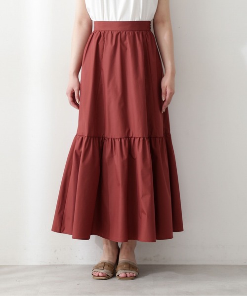 PROPORTION BODY DRESSING（プロポーションボディドレッシング）の「ティアードフレアスカート / 1212220509（スカート・レディース・ブラウン/カーキ/パープル・SMALL/MEDIUM）」の6枚目の写真