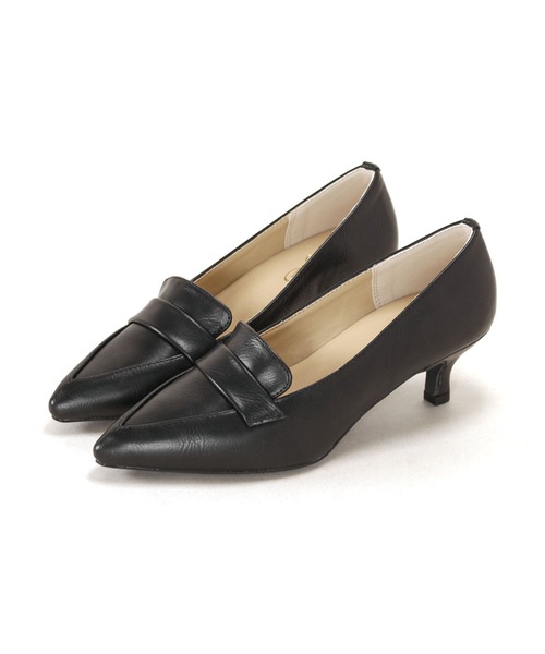 SESTO(セスト)の「ミドルヒールポインテッドトゥローファーパンプス(パンプス・レディース・ブラック/ベージュ/アイボリー・22.5cm/23.5cm/24.5cm/23.0cm/24.0cm/25.0cm)」の11枚目の写真