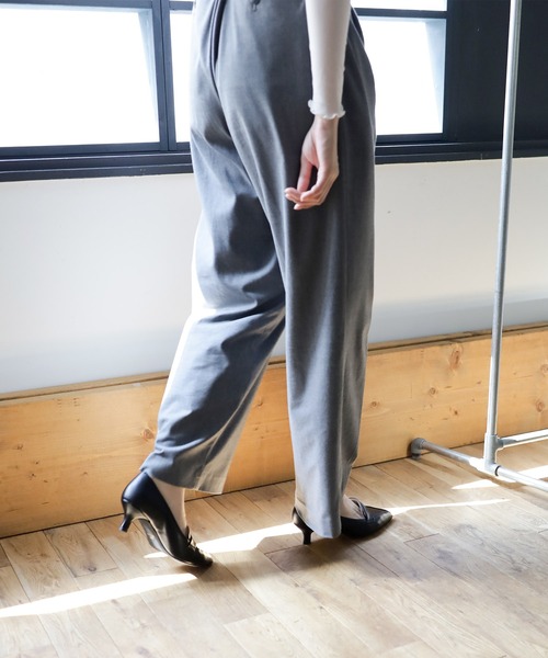 SESTO(セスト)の「ミドルヒールポインテッドトゥローファーパンプス(パンプス・レディース・ブラック/ベージュ/アイボリー・22.5cm/23.5cm/24.5cm/23.0cm/24.0cm/25.0cm)」の18枚目の写真