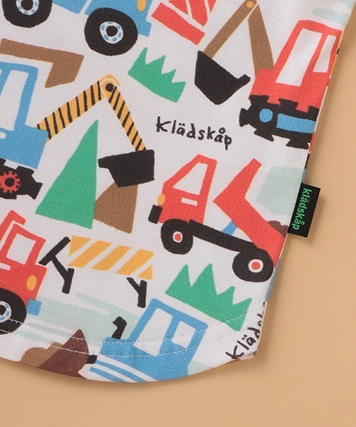 kladskap(クレードスコープ)の「乗り物総柄タンクトップ(タンクトップ・キッズ・カーキ/マルチ・100cm/110cm/80cm/120cm/90cm/130cm)」の4枚目の写真