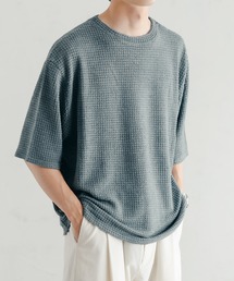 ワッフルニットルーズTee