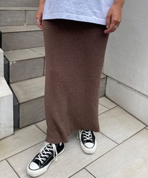 SHENERY | ラメニットロングスカート(スカート)