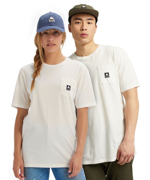 BURTON（バートン）の「Colfax ショートスリーブ Tシャツ（Tシャツ/カットソー・メンズ・ブラック/グレー/ホワイト/オリーブ/ブルー・S/M/L/XS/XL/XXS）」の2枚目の写真