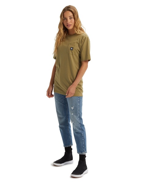 BURTON（バートン）の「Colfax ショートスリーブ Tシャツ（Tシャツ/カットソー・メンズ・ブラック/グレー/ホワイト/オリーブ/ブルー・S/M/L/XS/XL/XXS）」の17枚目の写真