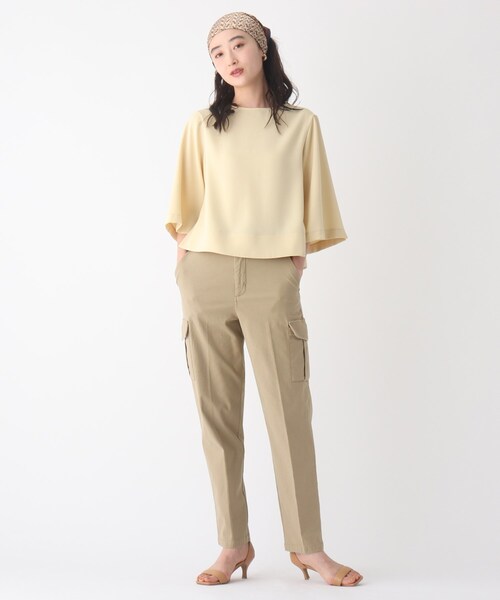 OPAQUE.CLIP(オペークドットクリップ)の「◆オーガニックコットン302 カーゴパンツ【WEB限定サイズ】(その他パンツ・レディース・カーキ/サンドベージュ/ブラック・40/36/42/38)」の14枚目の写真