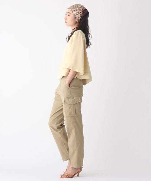OPAQUE.CLIP(オペークドットクリップ)の「◆オーガニックコットン302 カーゴパンツ【WEB限定サイズ】(その他パンツ・レディース・カーキ/サンドベージュ/ブラック・40/36/42/38)」の15枚目の写真