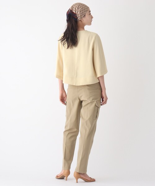 OPAQUE.CLIP(オペークドットクリップ)の「◆オーガニックコットン302 カーゴパンツ【WEB限定サイズ】(その他パンツ・レディース・カーキ/サンドベージュ/ブラック・40/36/42/38)」の16枚目の写真